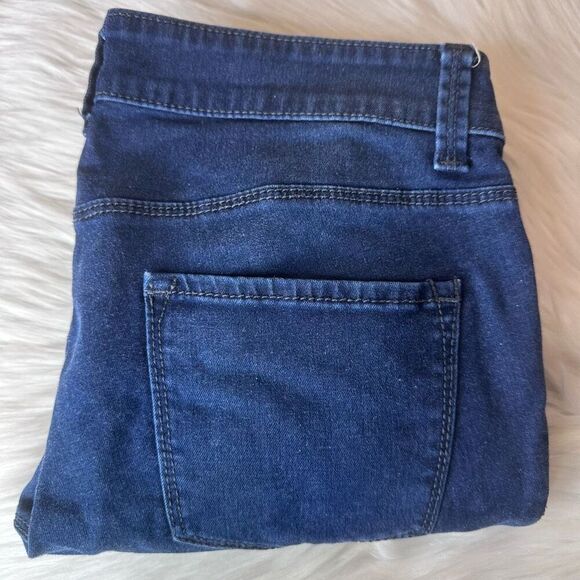 Ann Taylor Denim Ankle Zip Skinny Jeans Size 2 - Picture 10 of 11